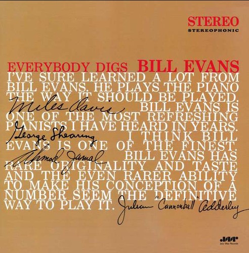 Bill Evans: Everybody Digs Bill Evans (Vinyl)