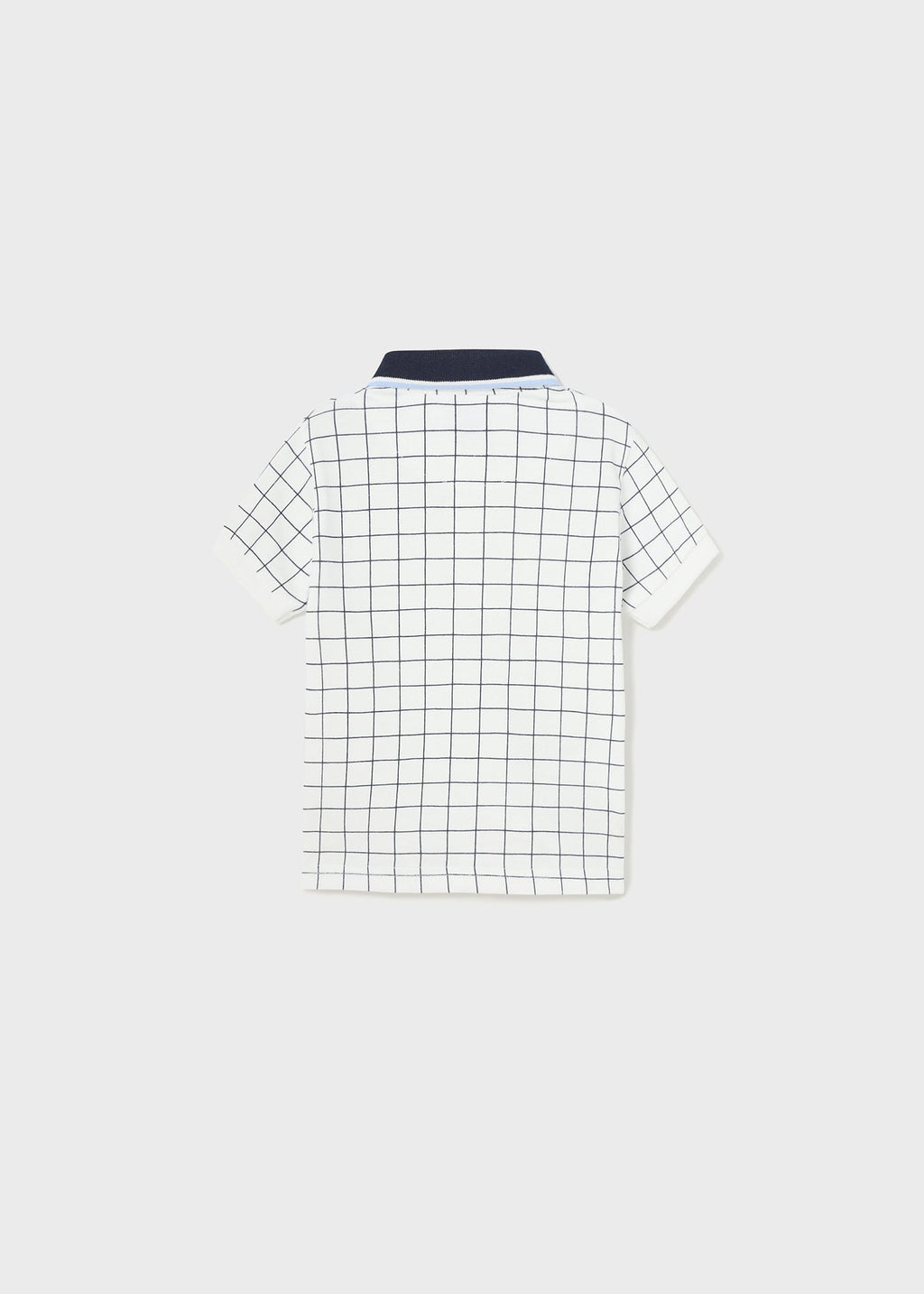 Mayoral Toddler Boy Plaid Polo Shirt