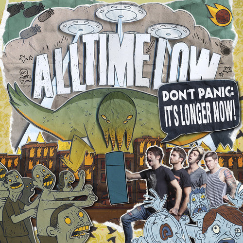 All Time Low: Don't Panic: It's Longer Now - Orange (Vinyl)