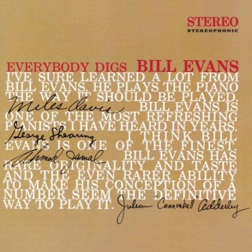 Bill Evans: Everybody Digs Bill Evans (Vinyl)