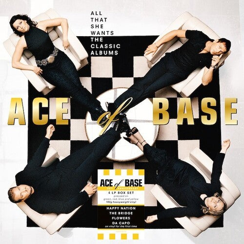 Ace of Base: All That She Wants: The Classic Albums [180-Gram Green, Red, Blue & Yellow Colored Vinyl] (Vinyl)