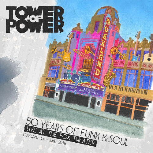 Tower of Power: 50 Years Of Funk & Soul: Live At The Fox Theater - Oakland CA - June   2018 - Vinyl LP