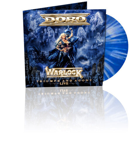 Doro: Warlock - Triumph & Agony Live (Marble Blue & White Vinyl) (Vinyl)
