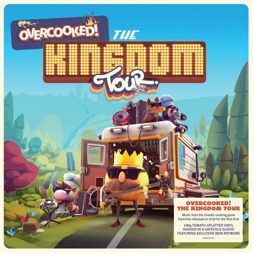 Overcooked: The Kingdom Tour / O.S.T.: Overcooked: The Kingdom Tour (Video Game Soundtrack) [140-Gram 'Tomato Splatter' Colored Vinyl] (Vinyl)