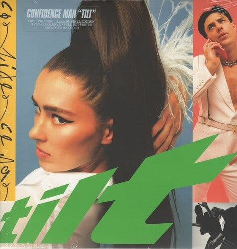 Confidence Man: Tilt - Yellow - Vinyl LP