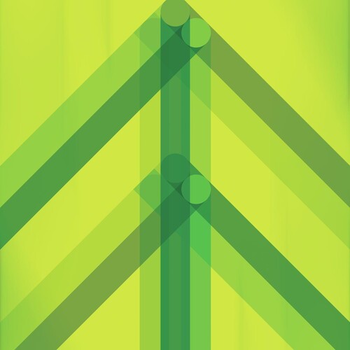 El Ten Eleven: Every Direction Is North - Green Glass (Vinyl)