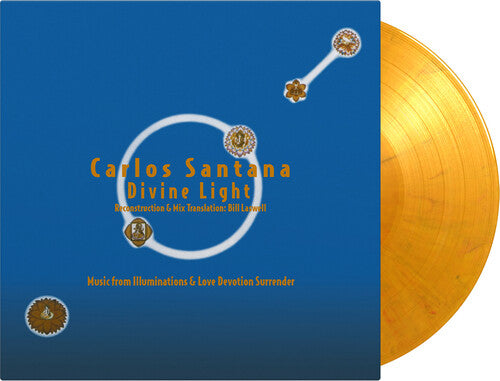 Carlos Santana: Divine Light: Reconstruction & Mix Translation By Bill Laswell - Limited Gatefold 180-Gram Yellow, Red & Black Marble Colored Vinyl (Vinyl)