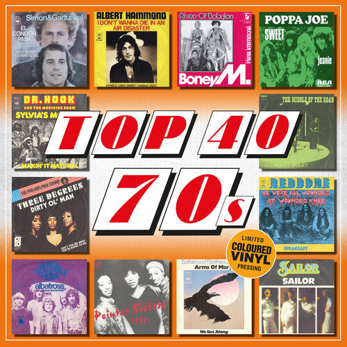 Various Artists: Top 40 70s / Various - 140-Gram Colored Vinyl (Vinyl)