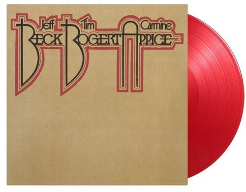 Beck, Jeff / Bogert, Tim / Appice, Carmine: Beck Bogert & Appice: 50th Anniversary - Limited 180-Gram Transparent Red Colored Vinyl (Vinyl)