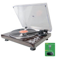 Retro Vinyl Record Player - Belt-Driven, 33/45 RPM with Replacement Needle & Belt Accessory Kit -Recordshaven