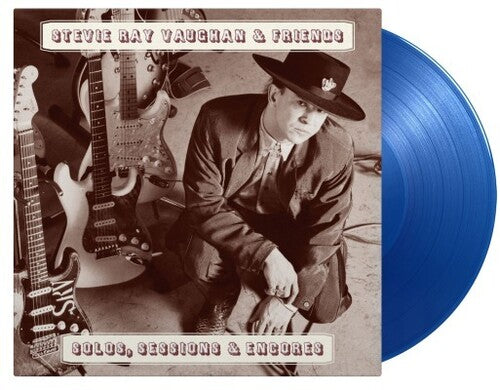 Vaughan, Stevie Ray & Friends: Solos Sessions & Encores - Limited 180-Gram Translucent Blue Colored Vinyl (Vinyl)