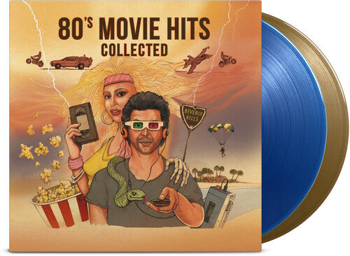 80's Movie Hits Collected / Various: 80's Movie Hits Collected / Various - Limited 180-Gram Translucent Blue & Gold Colored Vinyl (Vinyl)