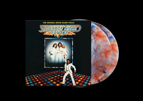 Bee Gees: Saturday Night Fever (Original Soundtrack) - Limited Red, Orange & Blue Marble Colored Vinyl (Vinyl)
