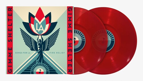 Various Artists: Gimme Shelter: Songs For La Fire Relief (RED 2xLP) (Vinyl)
