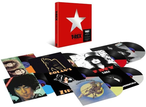 T.Rex: The Studio Albums 1970-1977 - Half & Half Colored Vinyl 8LP Box Set (Vinyl)