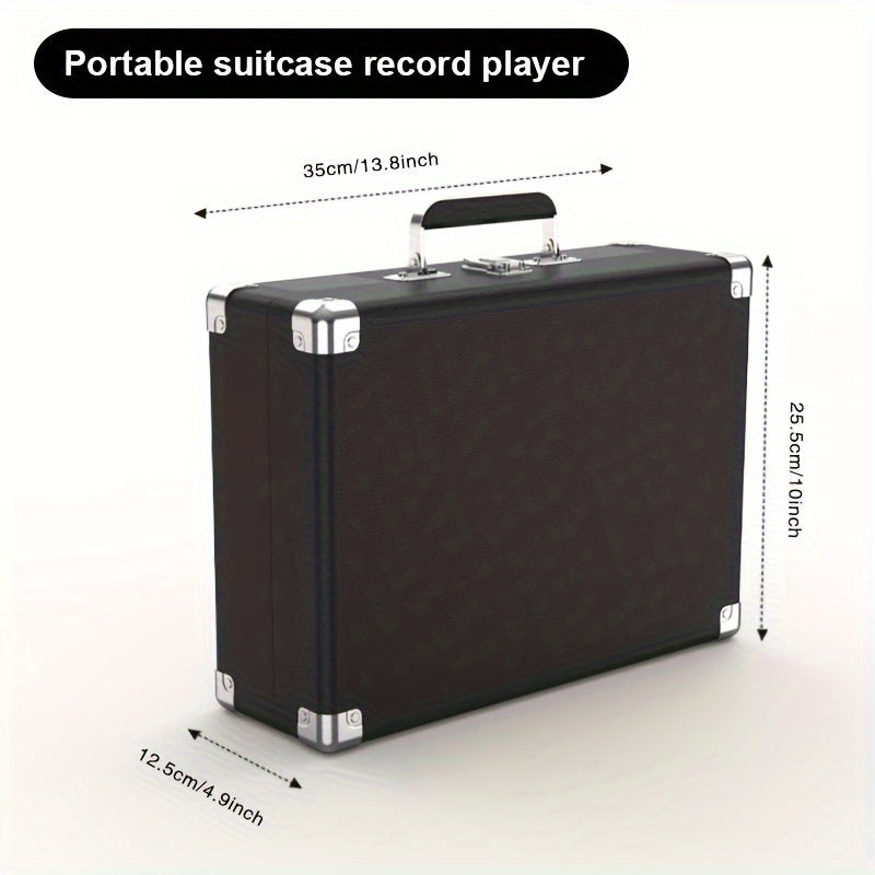 Maio C210 Vintage Wooden Turntable - 3-Speed (33/45/78 RPM), Belt-Driven, Wireless Streaming & Built-in Speaker -Recordshaven