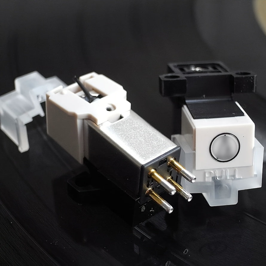 Vintage Belt-Driven Turntable - Wireless Audio, 33/45 RPM, Preamp, Aluminium Platter + AT3600L Needle -Recordshaven