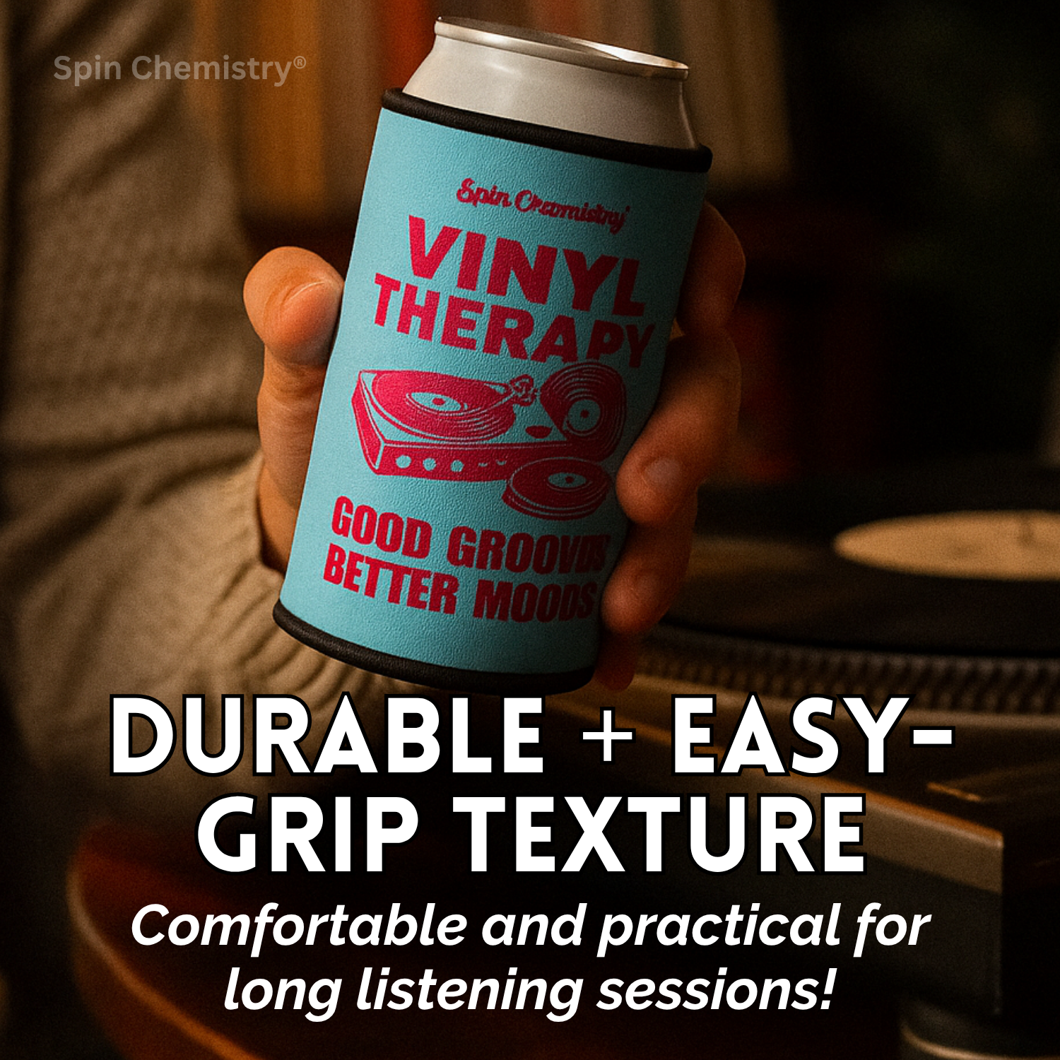 Deluxe Stubby Holder (Vinyl Therapy)