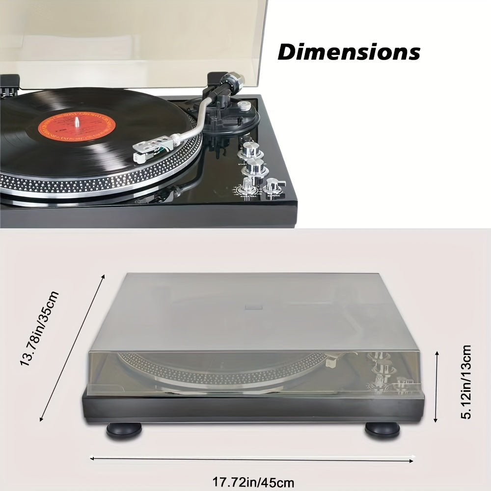Retro Belt-Driven Turntable - 220-240V, RCA Output, LP/Gramophone Compatible (Ideal Party Gift) -Recordshaven