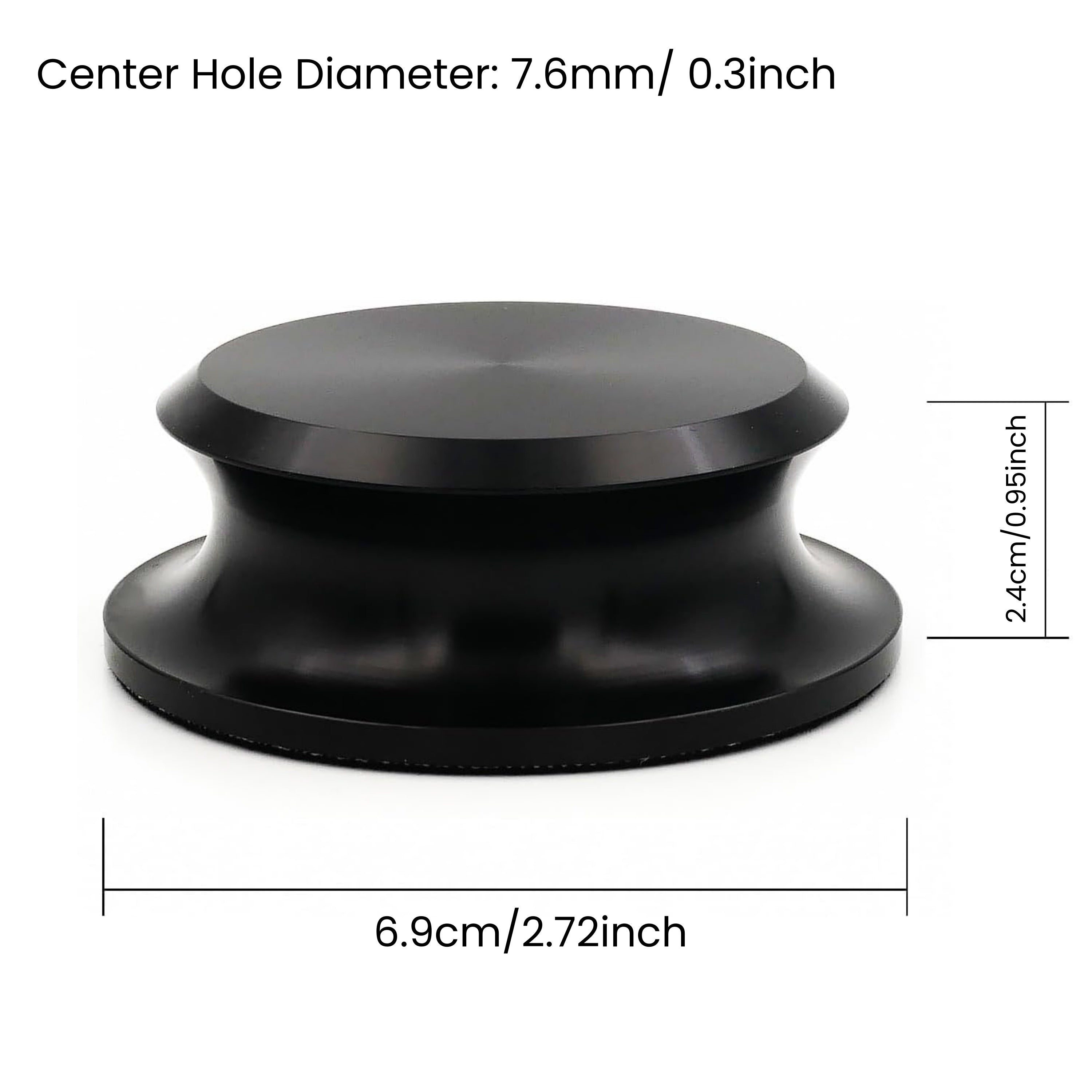 High-Quality Turntable Record Weight Stabilizer (Enhanced Audio Performance) -Recordshaven