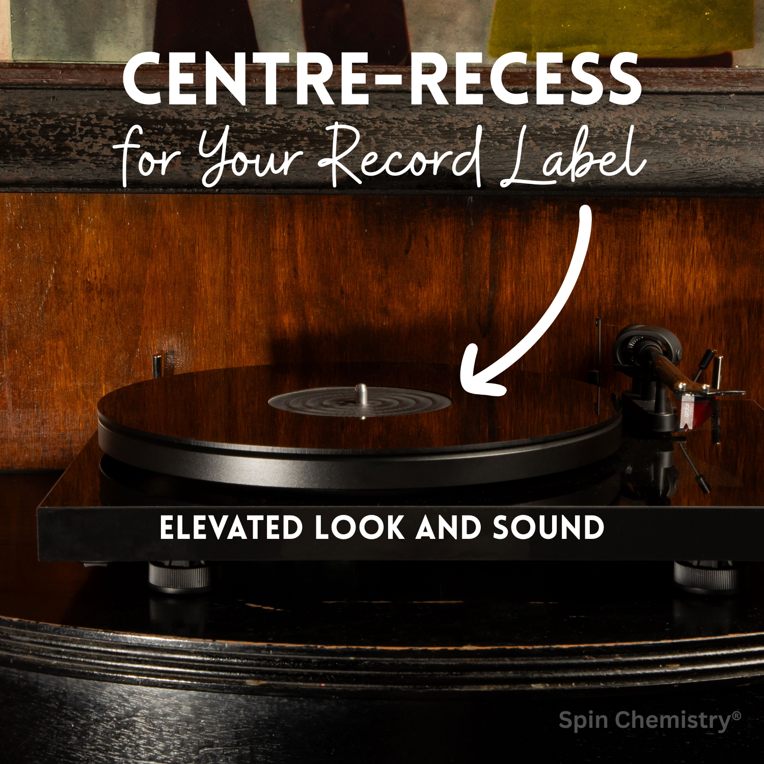 Acrylic Turntable Slipmat (Jet Black)