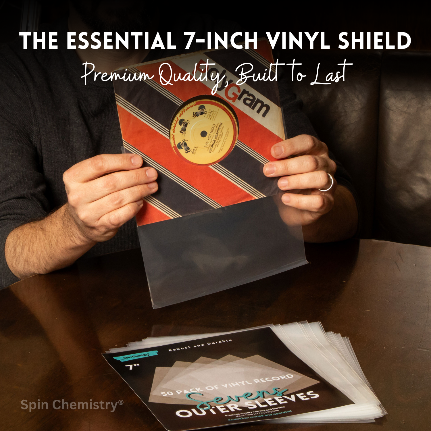 50 Pack of 7-inch Record Outer Sleeves (Sevens)