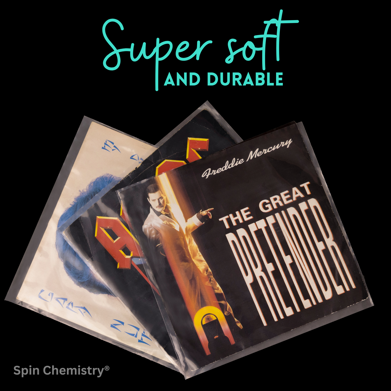 50 Pack of 7-inch Record Outer Sleeves (Sevens)