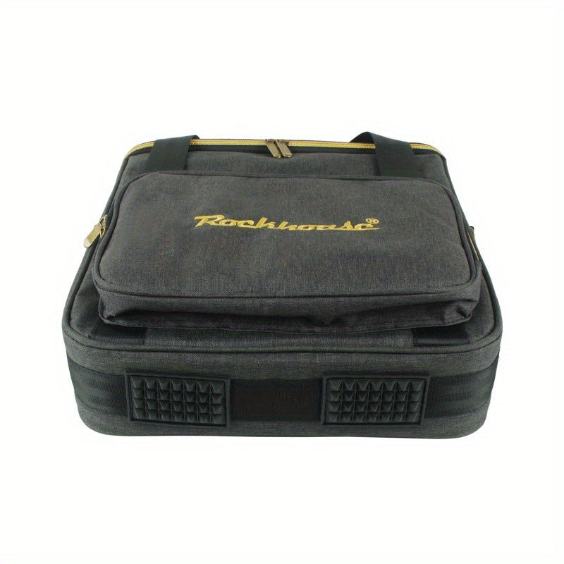 FF Bonfires Record Storage Bag - Travel Organizer with Dividers for Albums -Recordshaven