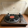 Vintage Wireless Belt-Driven Turntable - 33/45 RPM, Preamp, RCA Cable, British Plug (Ideal Christmas Gift) -Recordshaven